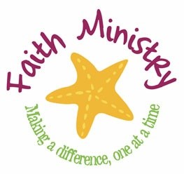 The new circular Faith Ministry logo