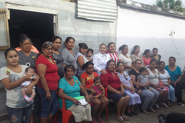 Mothers in a small town outside of Miguel Aleman on Mothers Day Mothers in a small town outside of Miguel Aleman on Mothers Day