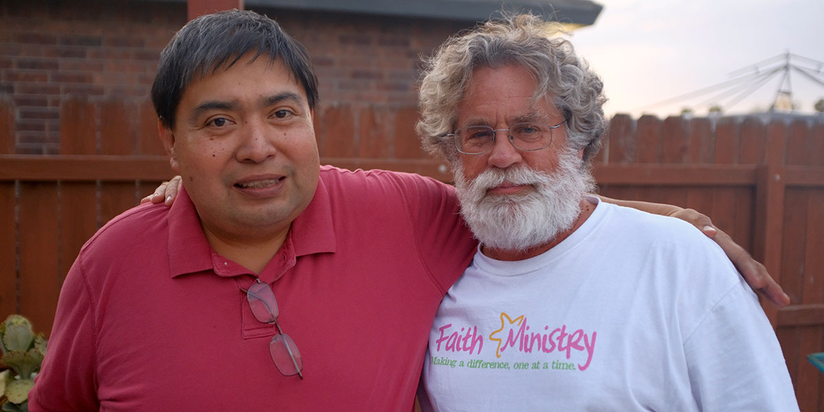 Omar and Board member Tom