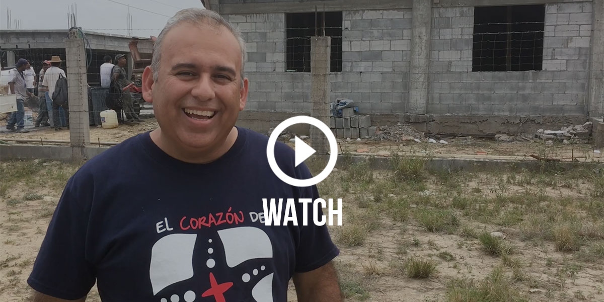 David with a special message from the community center in Miguel Aleman