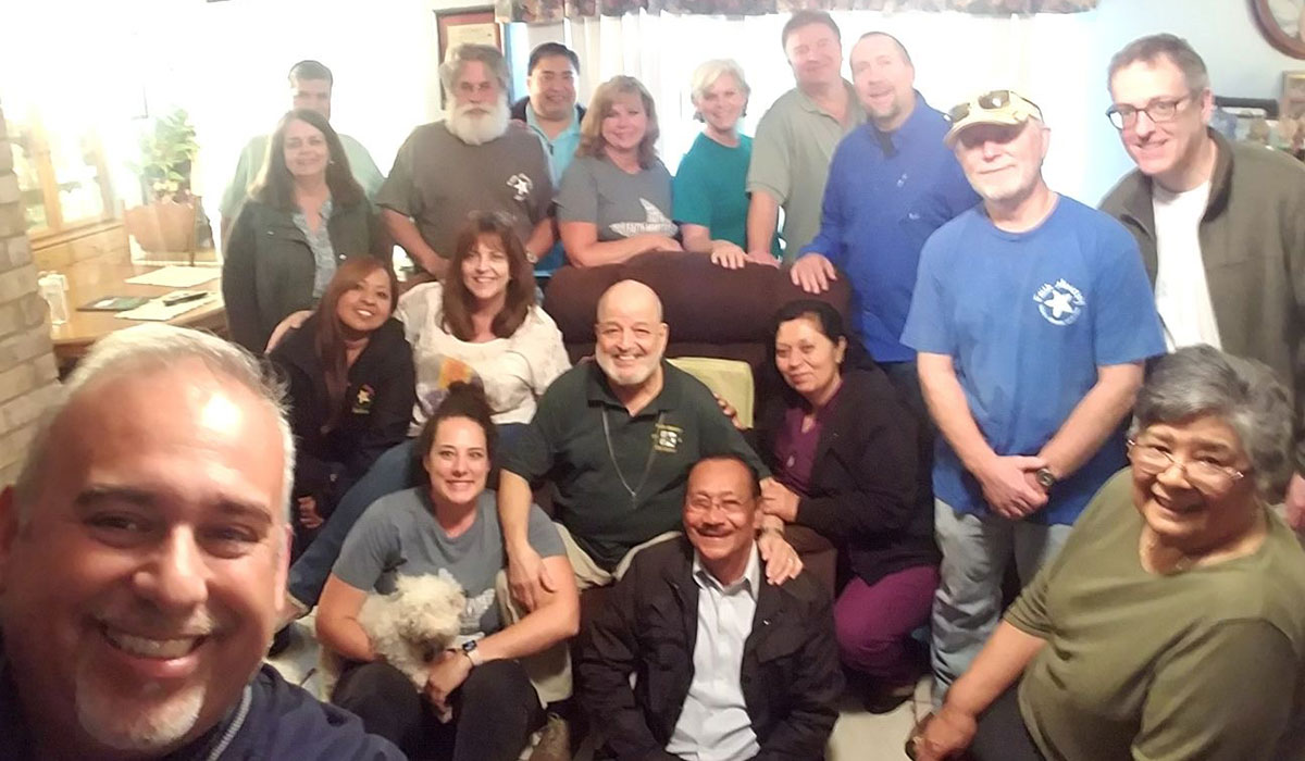 The Board of Directors visiting Deantin in Brownsville