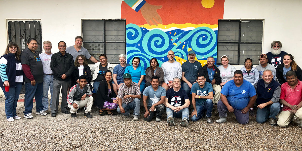 Our staff and Board of Directors in Naranjito