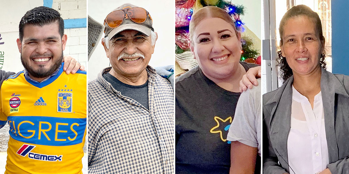 Carlos Beto Agueda and Oralia celebrated birthdays this month