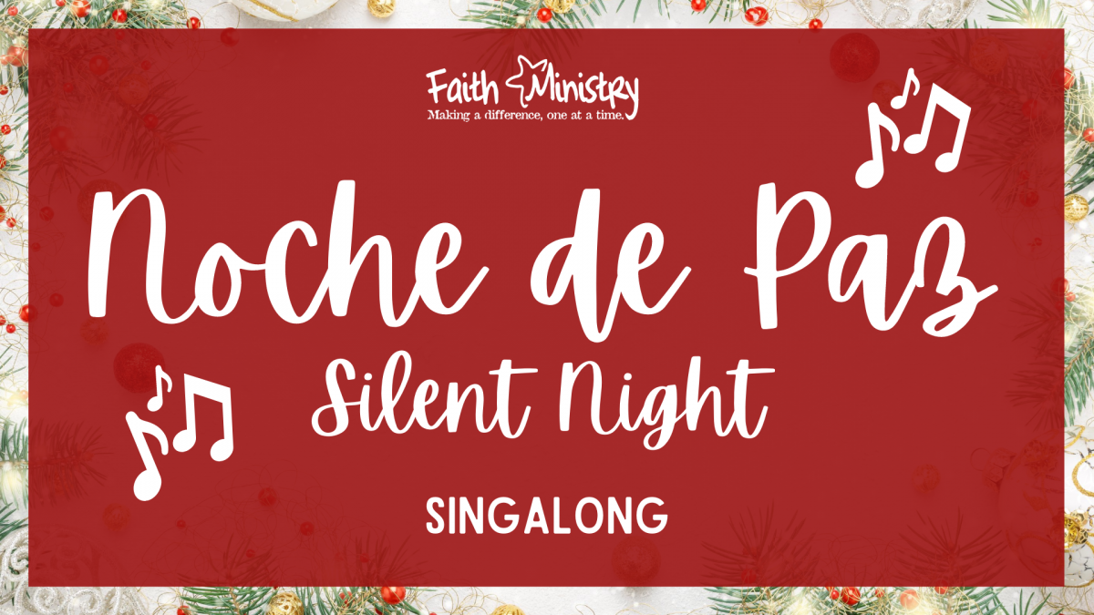 Click to watch a singalong of Noche de Paz or Silent Night