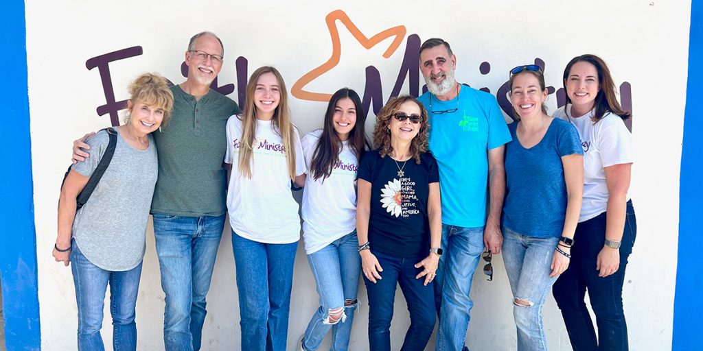 A group from FUMC McAllen visiting us in Reynosa Mexico