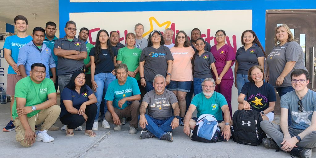 The Board of Directors with the Faith Ministry staff in Reynosa Mexico
