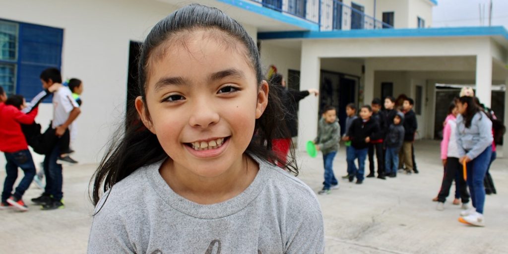 Playing at our Christmas fiesta for the kids in Miguel Aleman Mexico