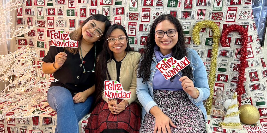 Some of our staff at our staff Christmas fiesta in Reynosa Mexico