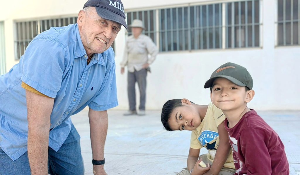 Friends from Austin helping with the childrens nutrition program in Reynosa Mexico