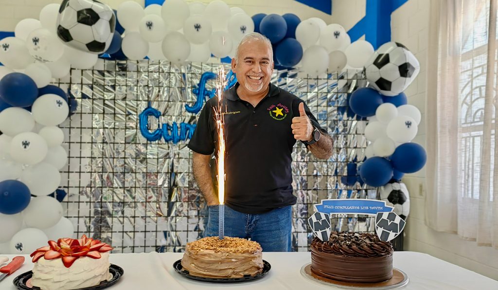 Celebrating our executive director Davids birthday Celebrating our executive director Davids birthday