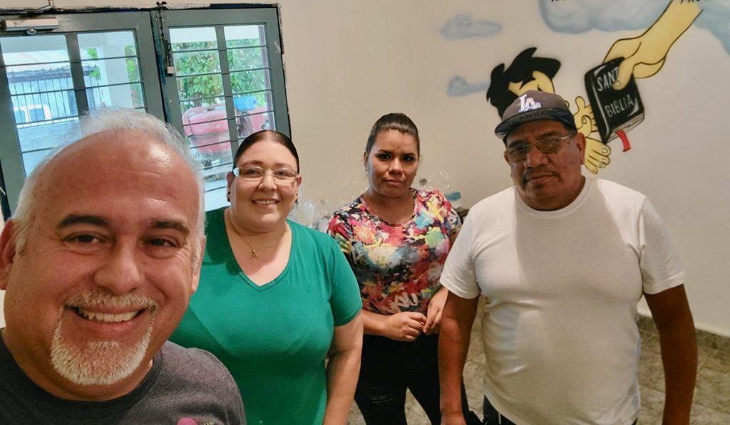 David with the staff in Miguel Aleman Mexico David with the staff in Miguel Aleman Mexico