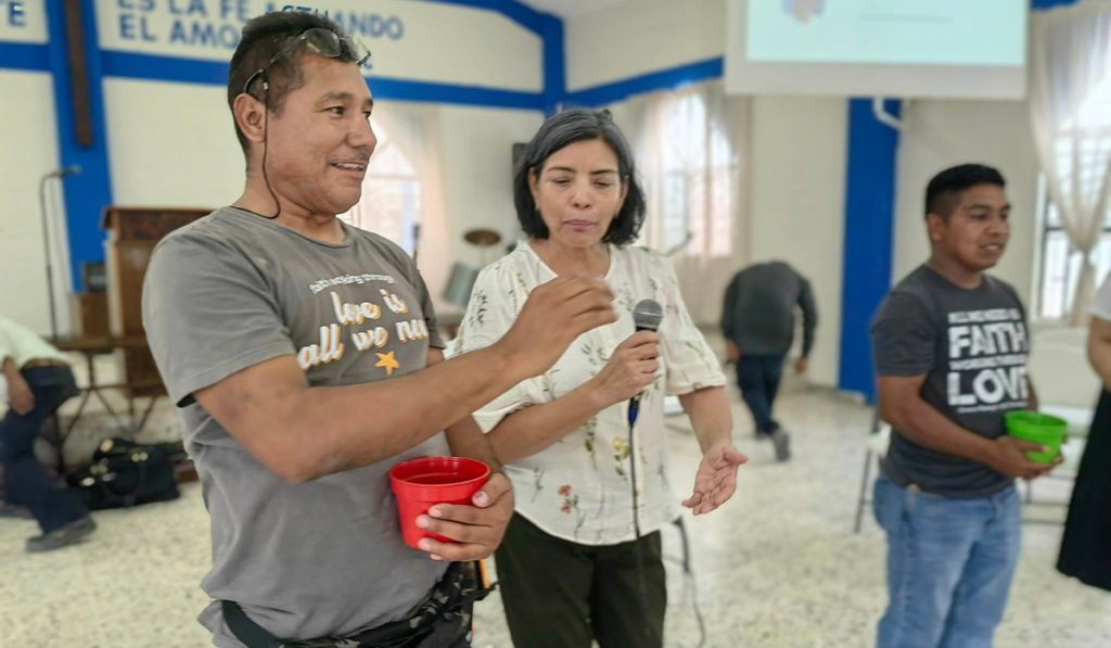 Our staff learning with Tony during our emotional health seminar in Reynosa Mexico