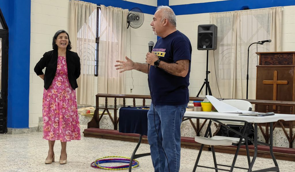 David and Tony at our emotional health seminar in Reynosa Mexico
