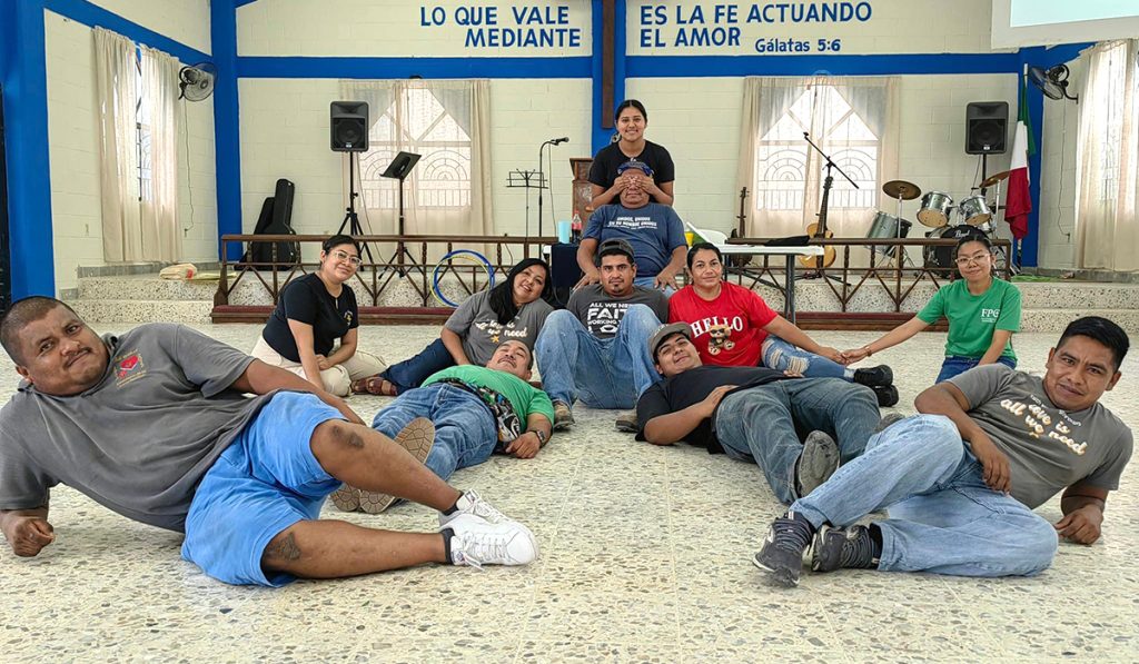 Our staff learning with Tony during our emotional health seminar in Reynosa Mexico